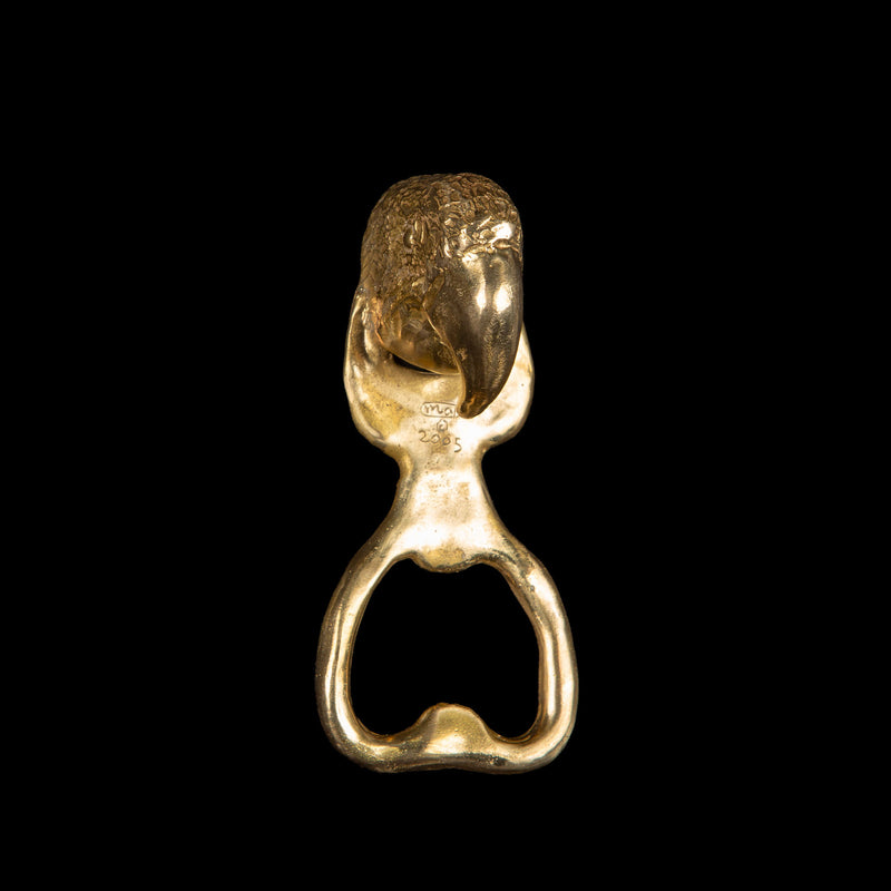 Brass Parrot Bottle Opener