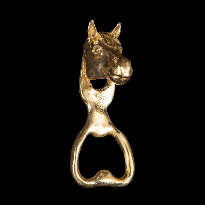 Brass Horse Bottle Opener