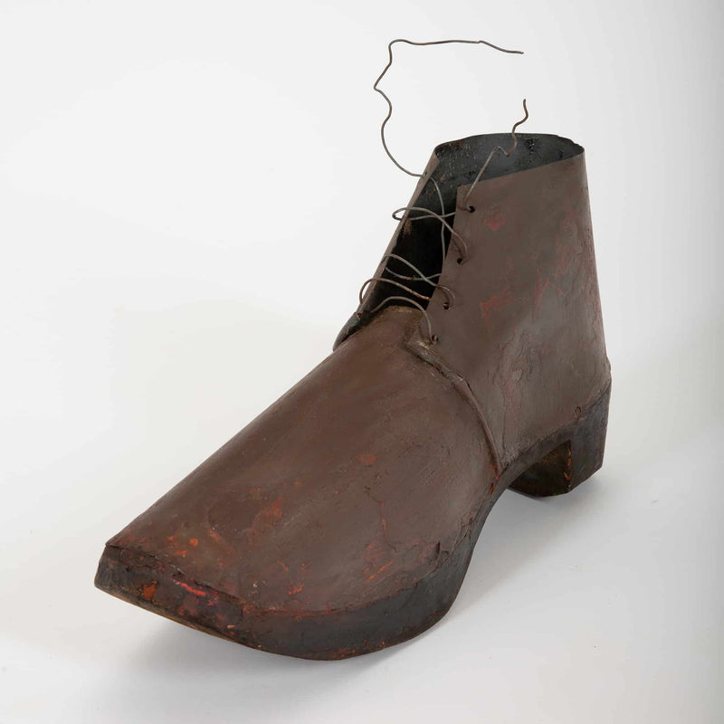 Walk This Way: Antique Metal Shoemaker’s Trade Sign