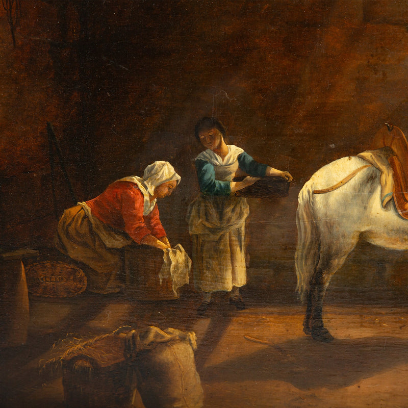 Interior Stables of Maecenas at Tivoli (Workshop of Jean-François Legillon)