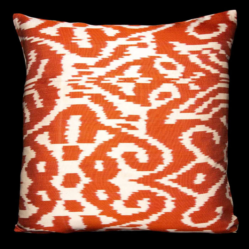 Ikat Pillowcover, Orange