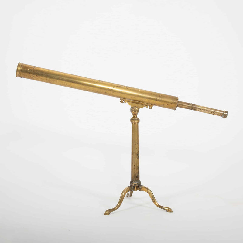 19th-Century French Maritime Telescope by Biette à Lyon
