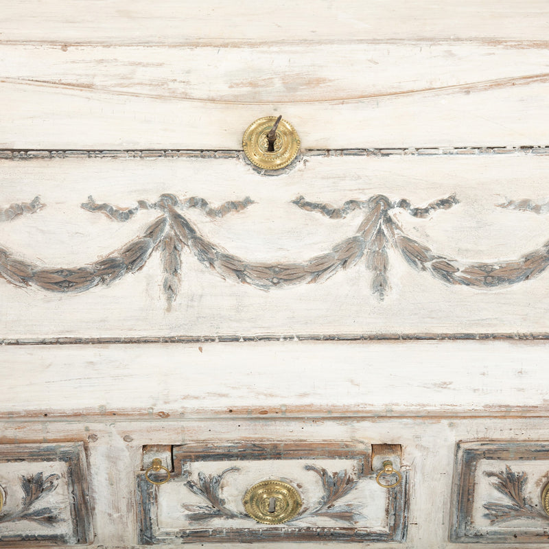 The Writer’s Corner: 18th C French Slant Top Desk w/ Gilt Hardware