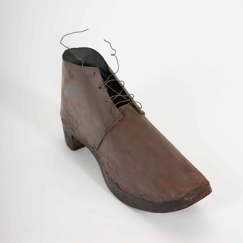Walk This Way: Antique Metal Shoemaker’s Trade Sign