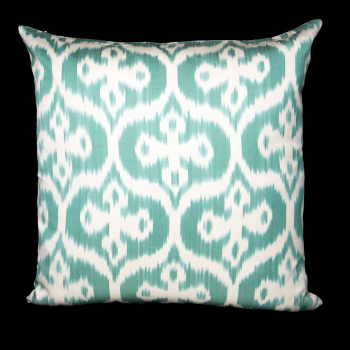 Ikat Pillowcover, Teal