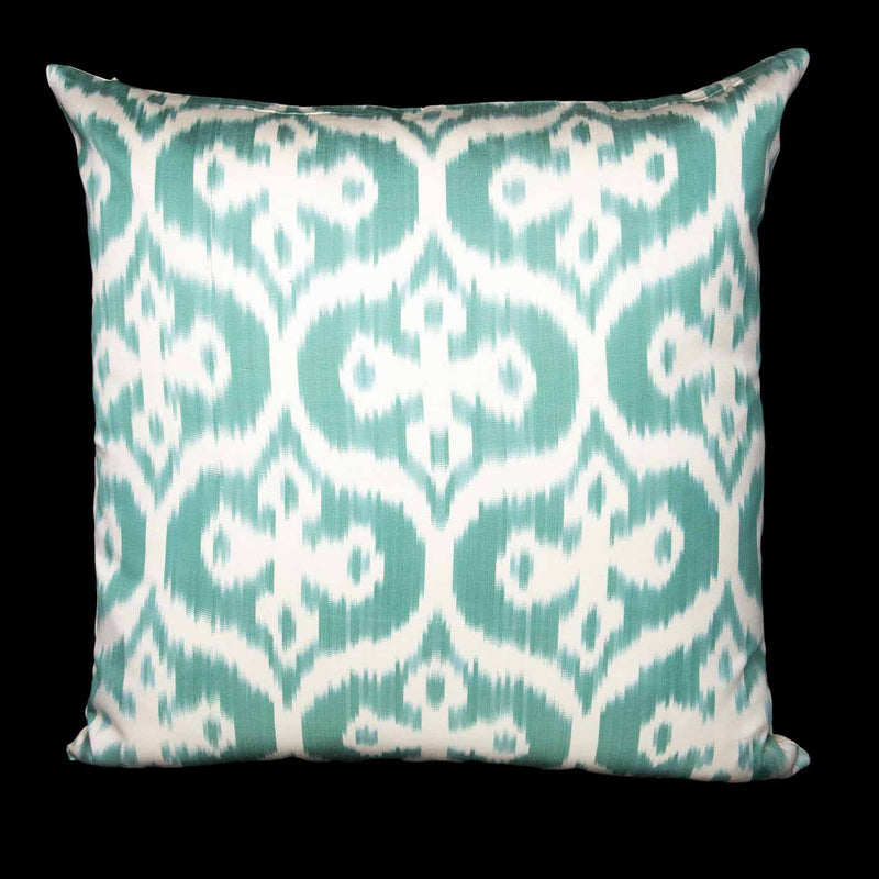 Ikat Pillowcover, Teal