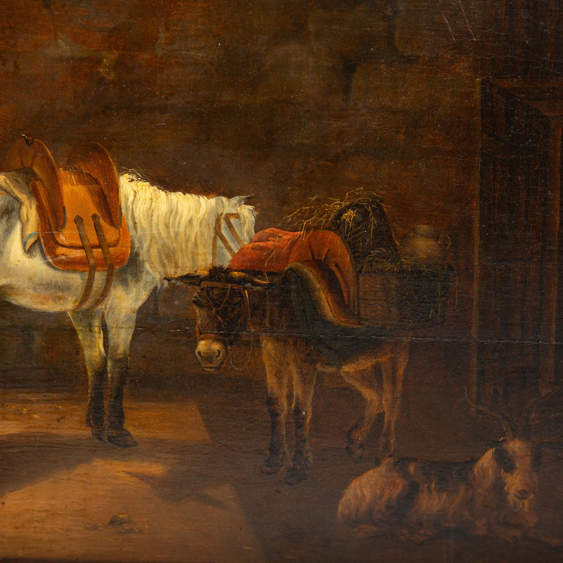 Interior Stables of Maecenas at Tivoli (Workshop of Jean-François Legillon)
