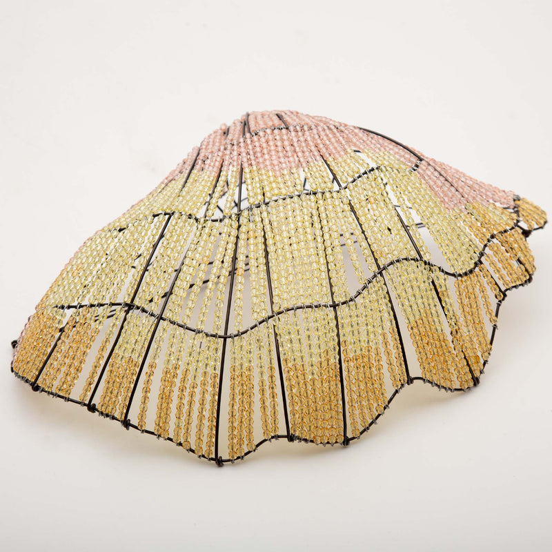Mounted Clam Sculpture by Marie Christophe
