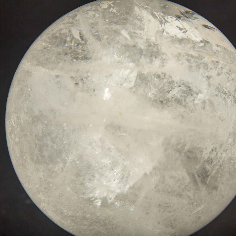 Rock Crystal Sphere 7.5" in Diameter