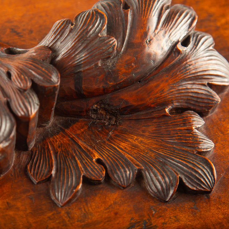 Acanthus in Relief: A 19th-Century Architectural Carving