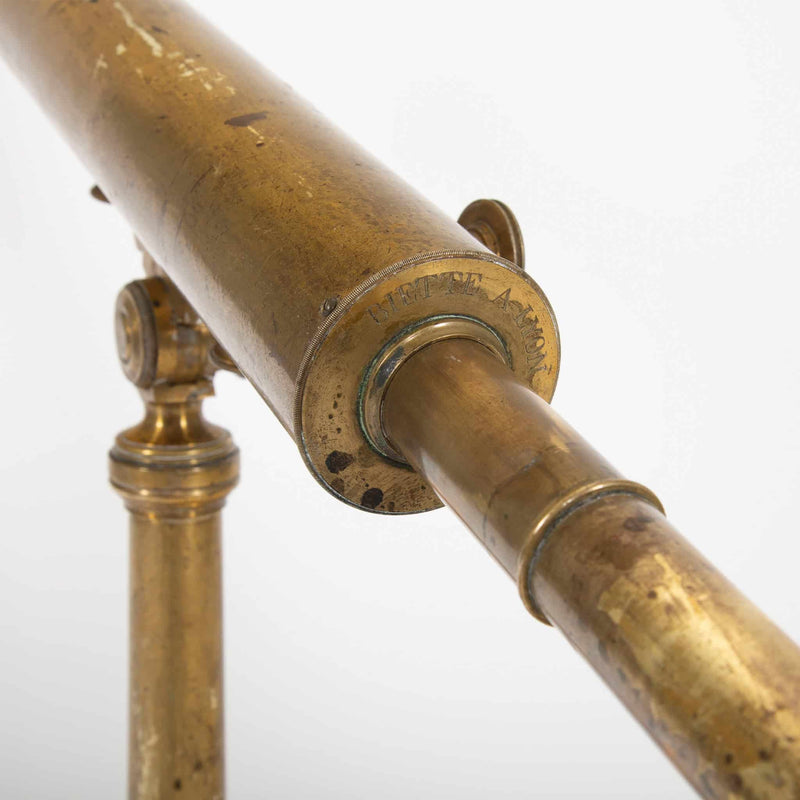 19th-Century French Maritime Telescope by Biette à Lyon