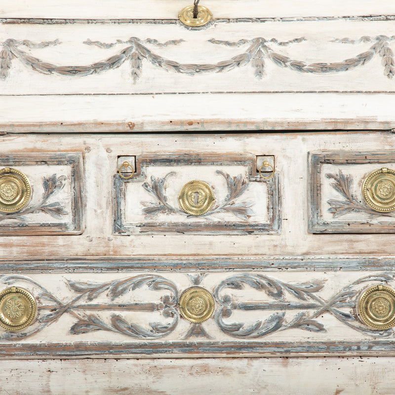 The Writer’s Corner: 18th C French Slant Top Desk w/ Gilt Hardware