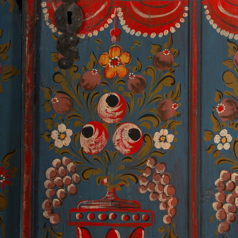 The Folk Painter’s Hand: 19th Century Painted Armoire