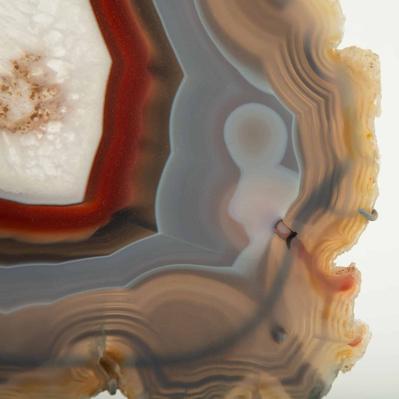 Earth’s Eye: Mounted Agate Slice