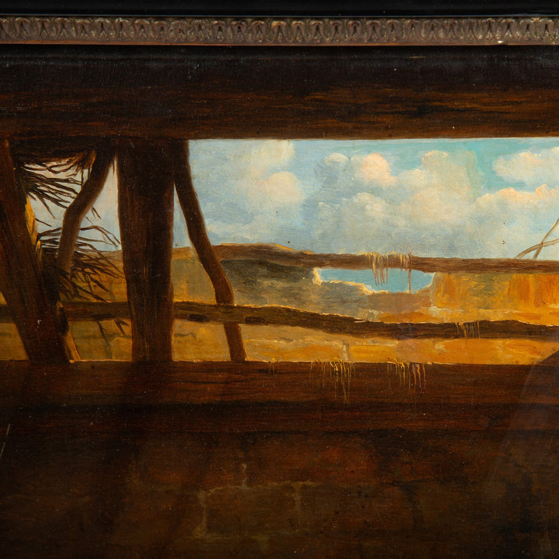Interior Stables of Maecenas at Tivoli (Workshop of Jean-François Legillon)