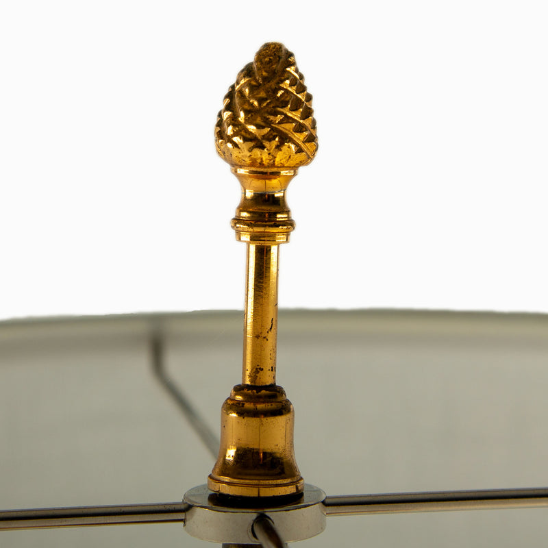 French Neoclassical Gilt Metal Table Lamp