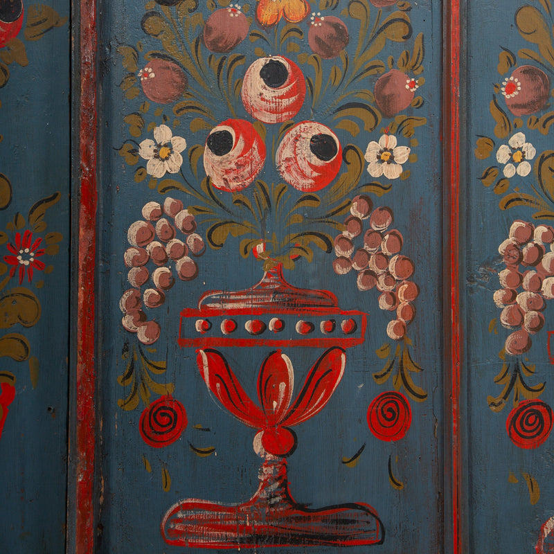 The Folk Painter’s Hand: 19th Century Painted Armoire