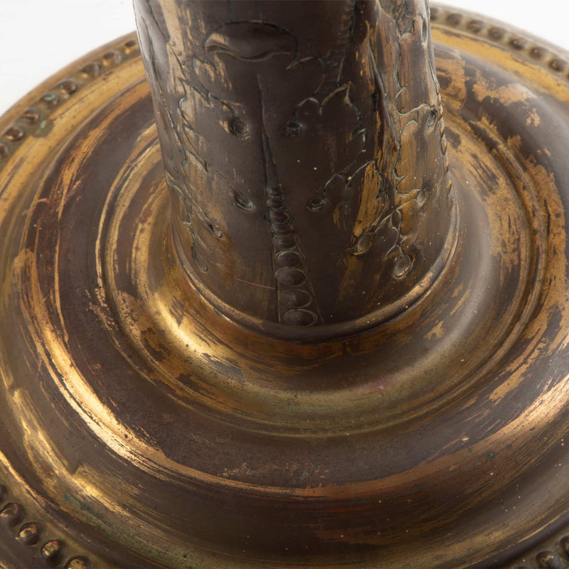 19th Century Single Brass Arm Sconce