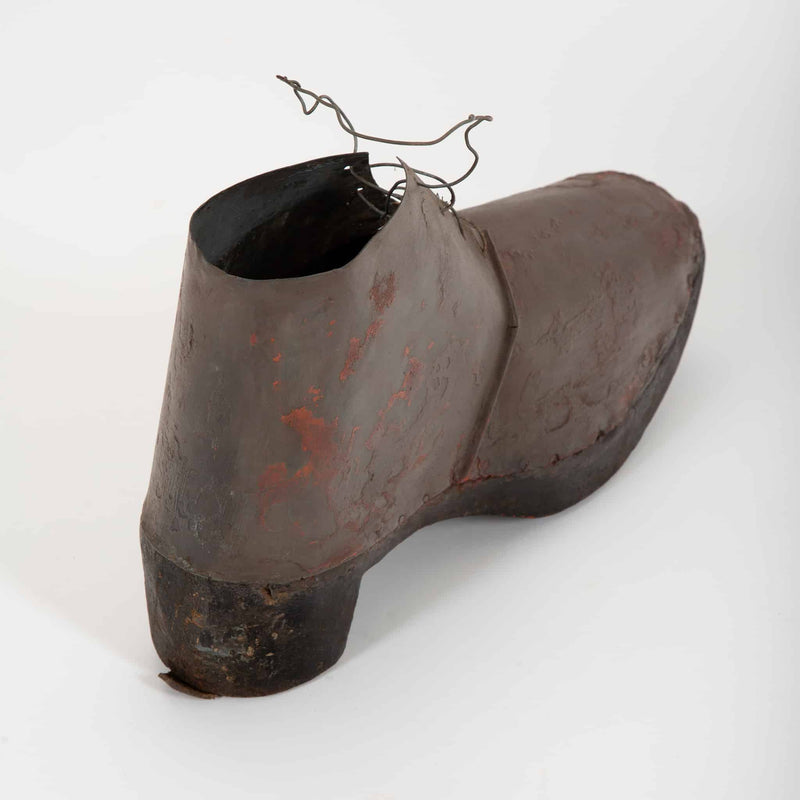 Walk This Way: Antique Metal Shoemaker’s Trade Sign