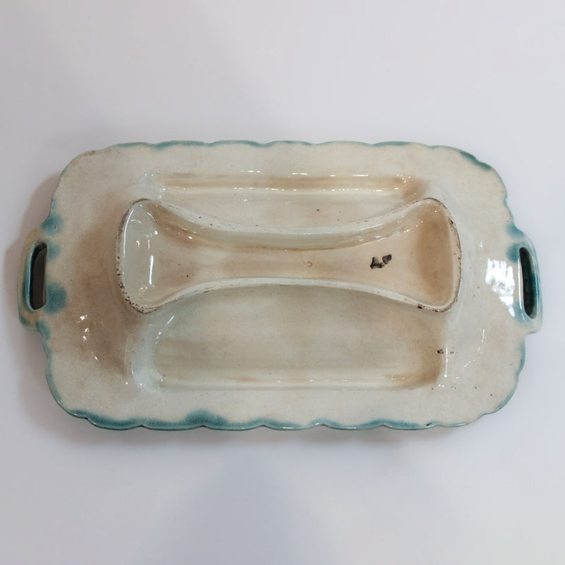 French Majolica Twenty-Four-Piece Asparagus Service, Mid-20th Century