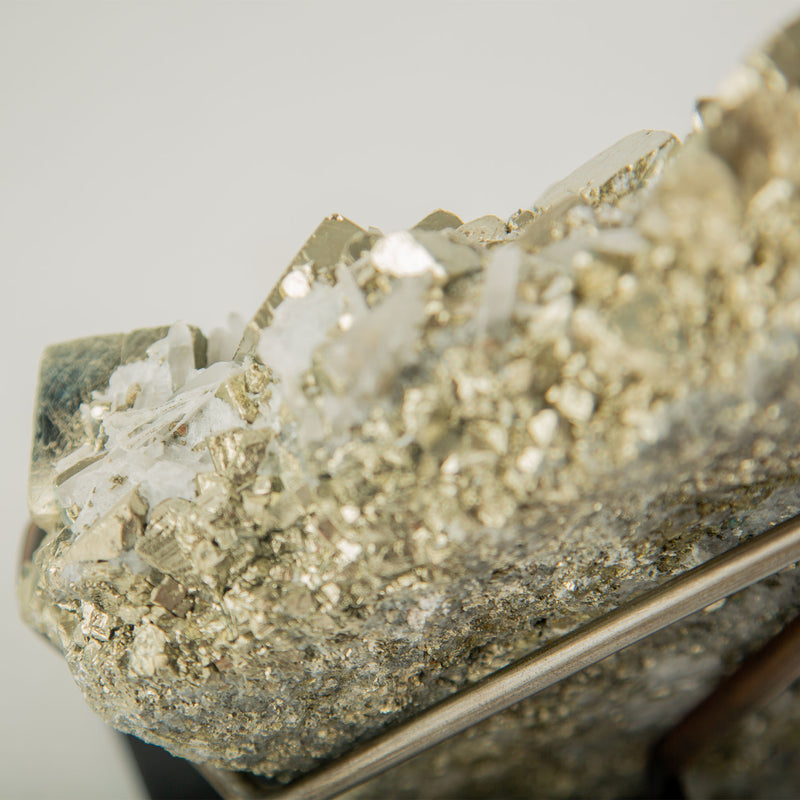 Extra Large Mounted Pyrite Specimen