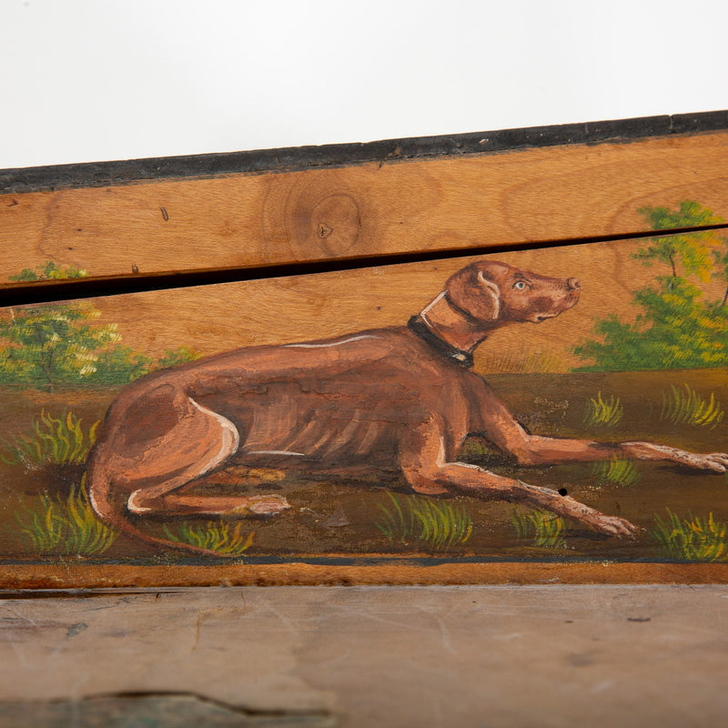 Pasture and Pen: A Charming 19th-Century Hand-Painted Lap Desk