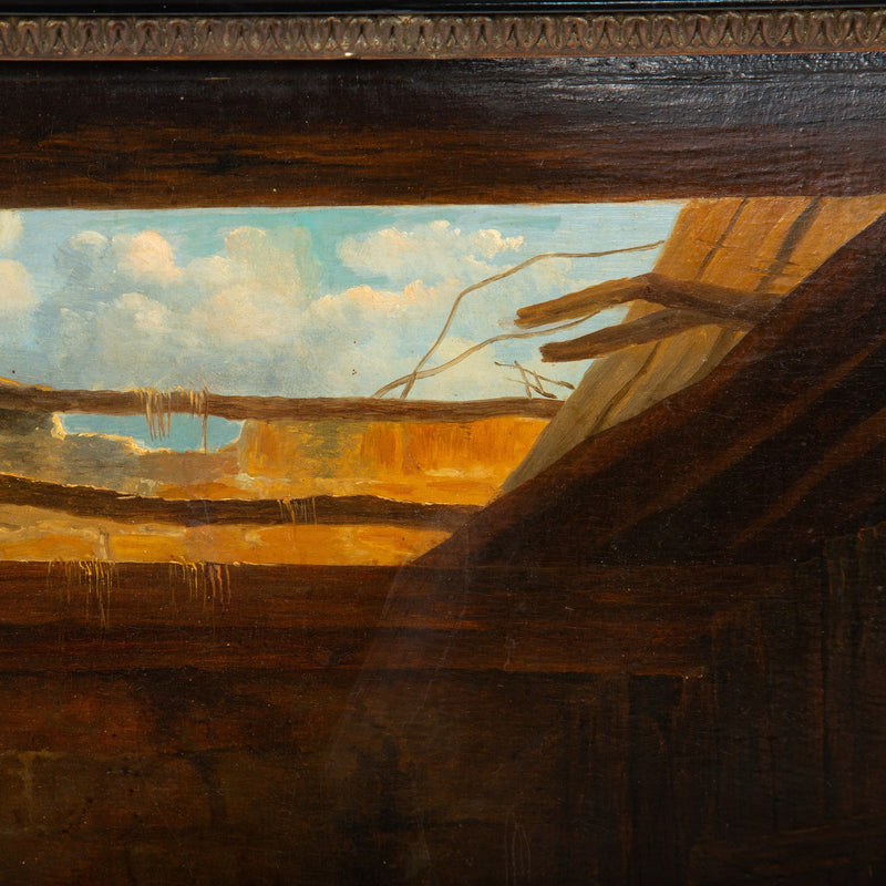Interior Stables of Maecenas at Tivoli (Workshop of Jean-François Legillon)