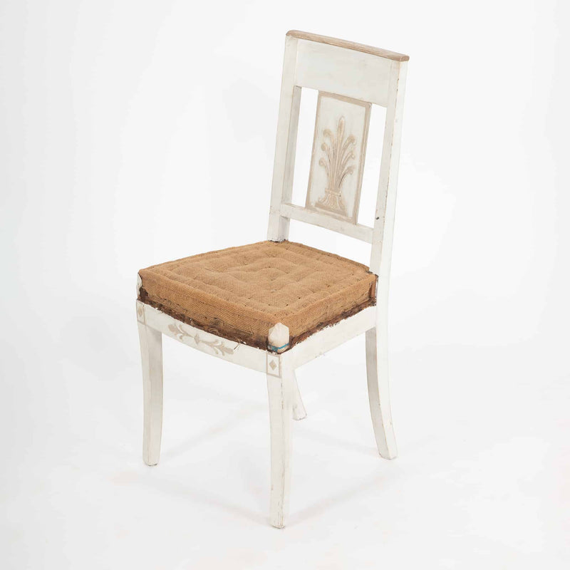 Set of Eight French Directoire Side Chairs, Attributed to Jacob, Circa 1800