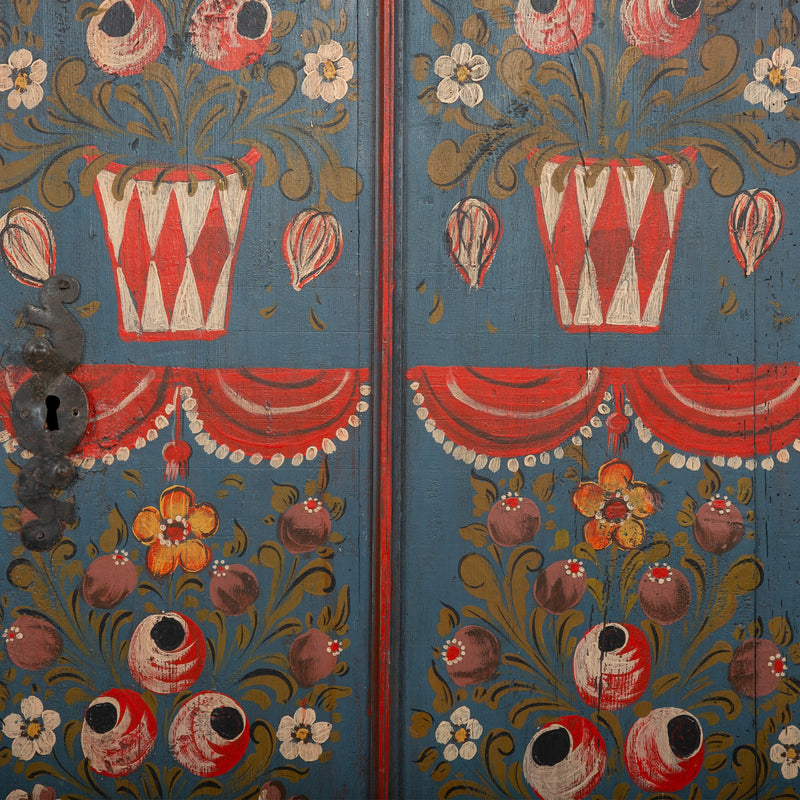 The Folk Painter’s Hand: 19th Century Painted Armoire