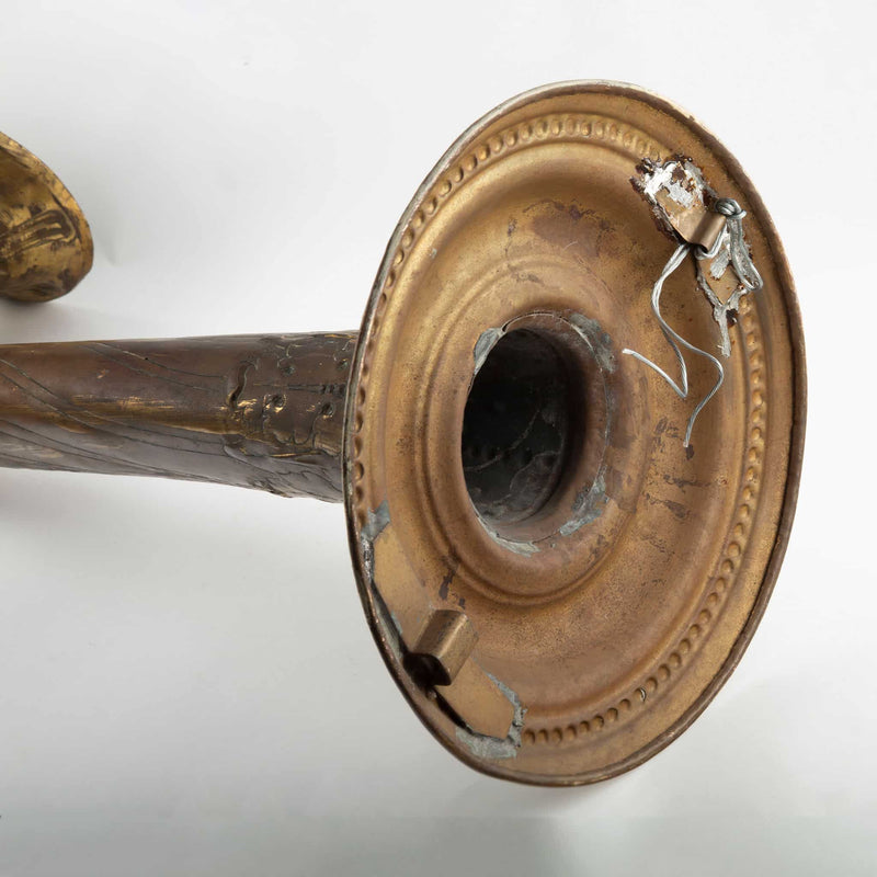 19th Century Single Brass Arm Sconce