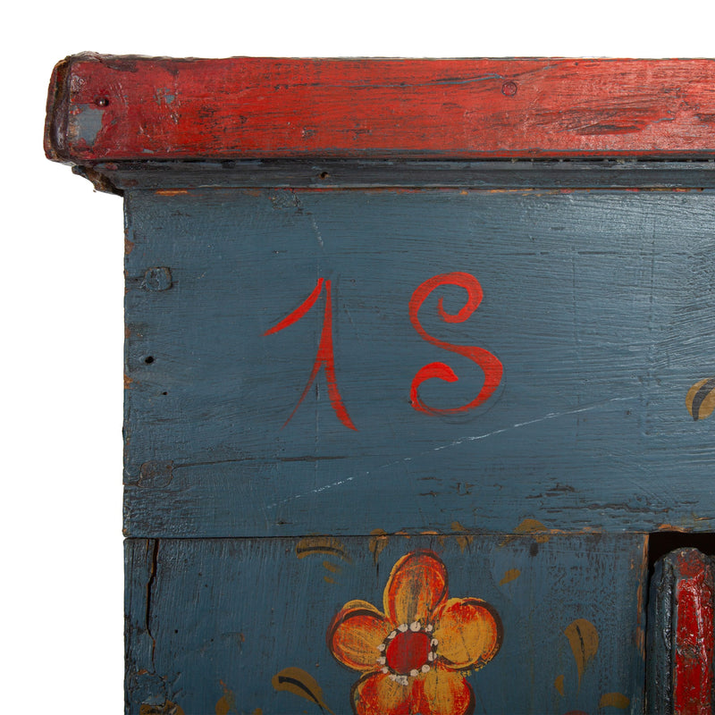 The Folk Painter’s Hand: 19th Century Painted Armoire