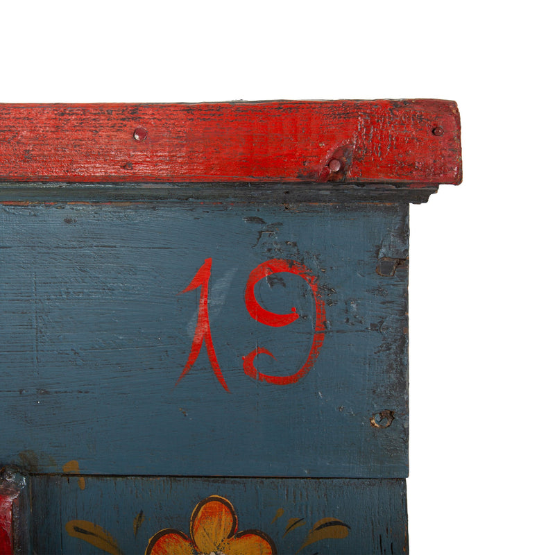 The Folk Painter’s Hand: 19th Century Painted Armoire