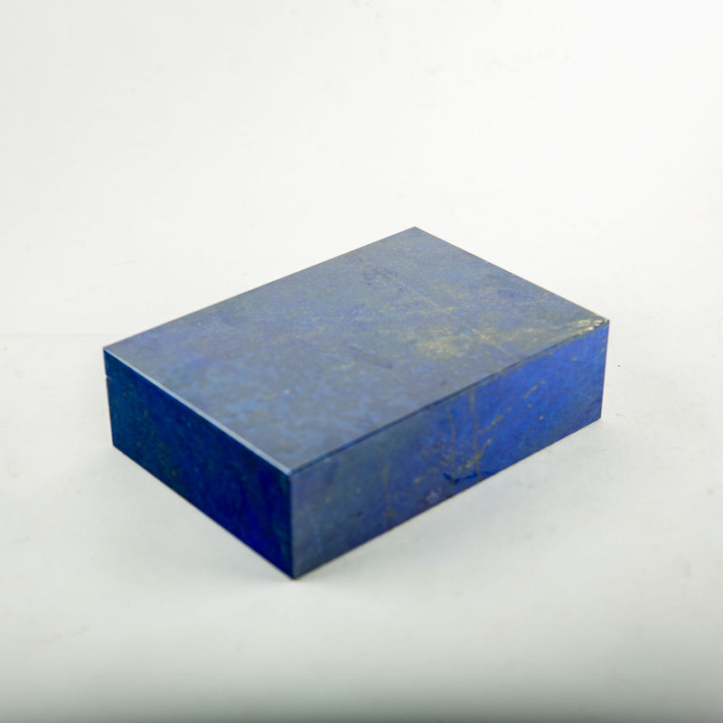 Lapis Lazuli Hinged Box, 8"
