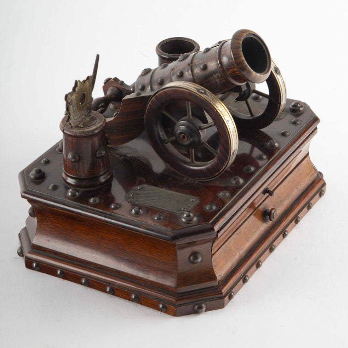 Ready, Aim, Light: Novelty Cannon Cigar Box