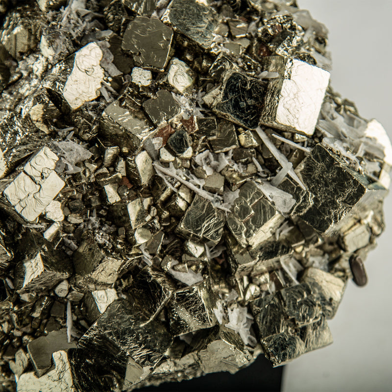 Extra Large Mounted Pyrite Specimen