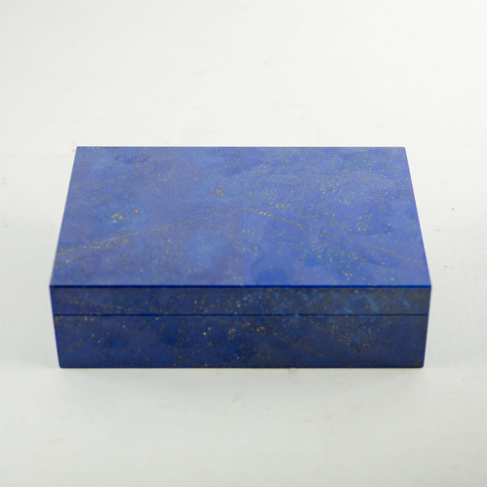 Lapis Lazuli Hinged Box, 6"