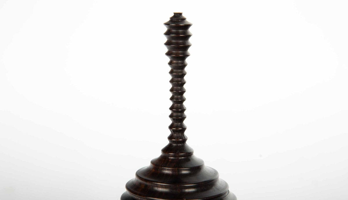 Turned Ebony Vessel