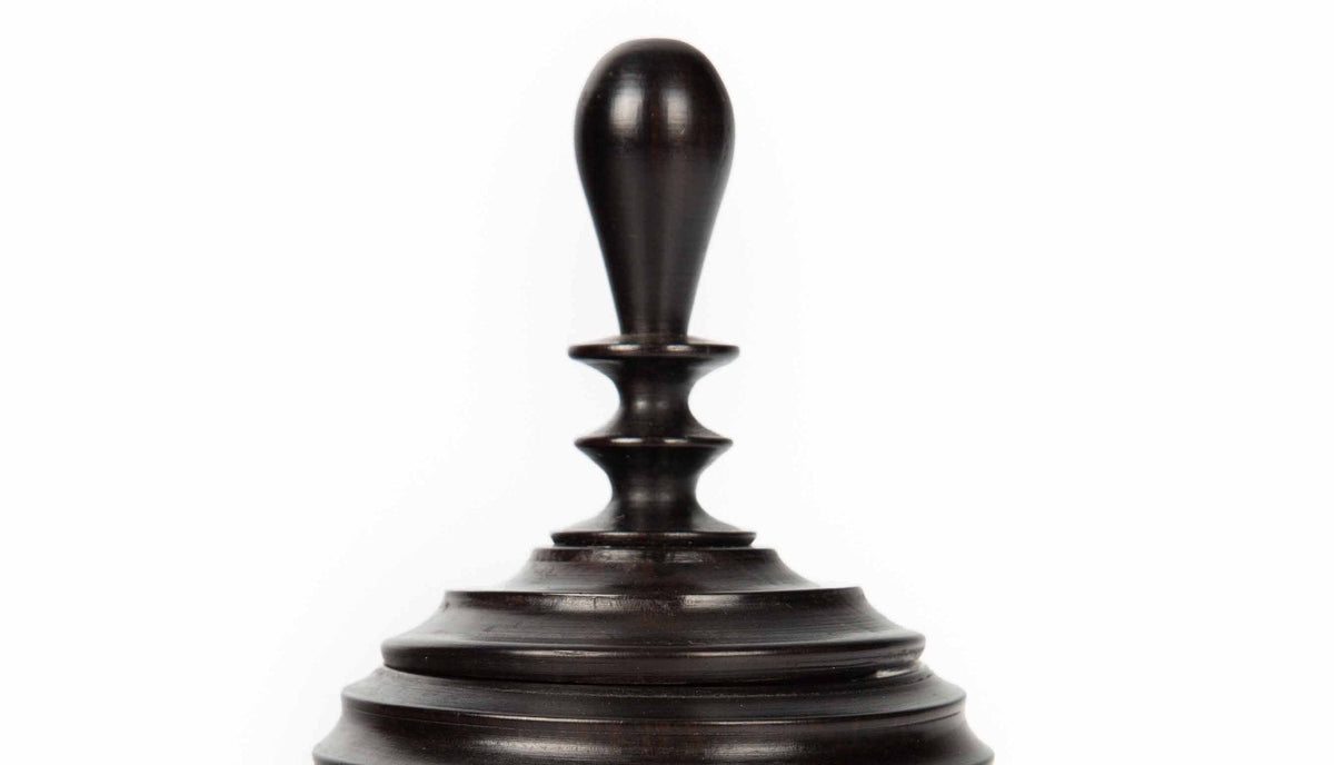 Turned Ebony Vessel