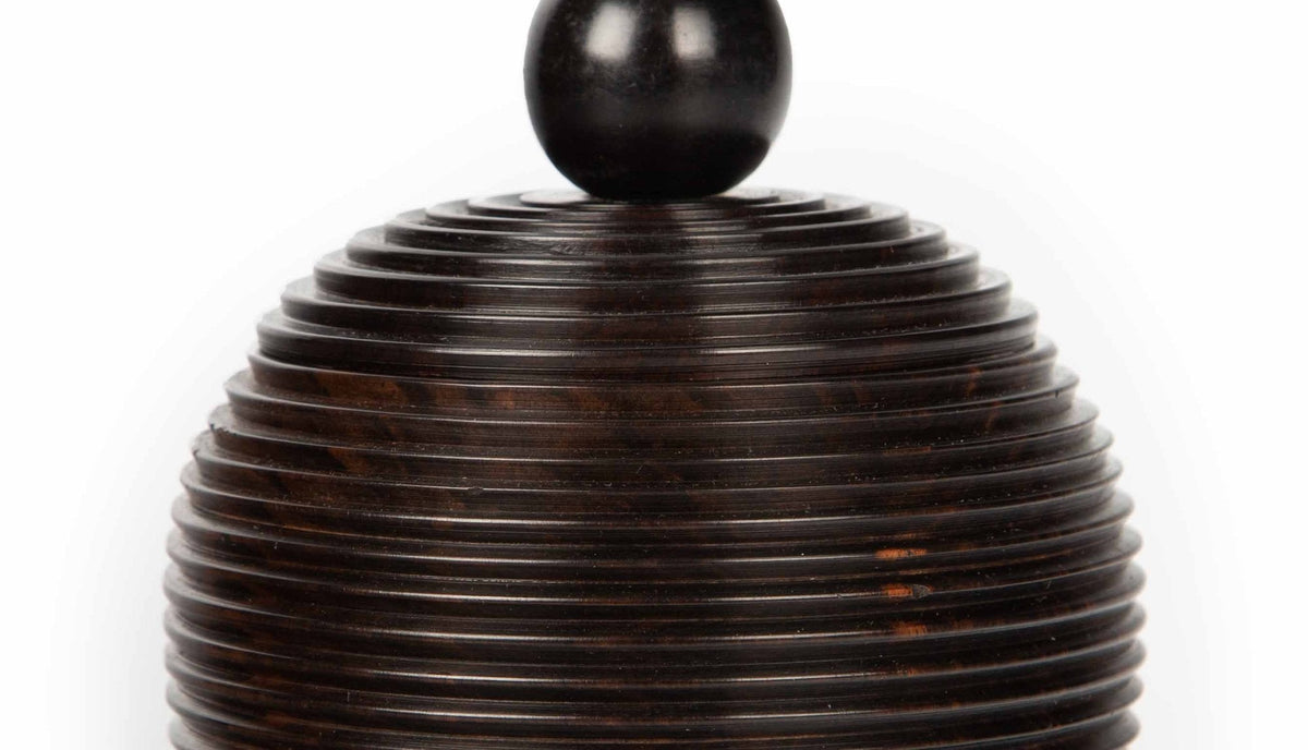 Turned Ebony Vessel