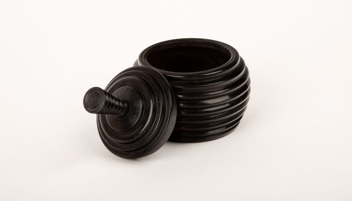 Turned Ebony Vessel