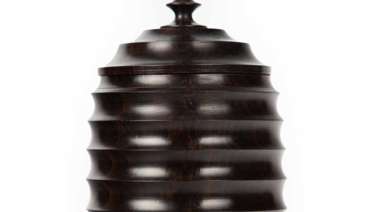 Turned Ebony Vessel
