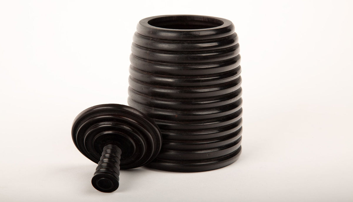 Turned Ebony Vessel