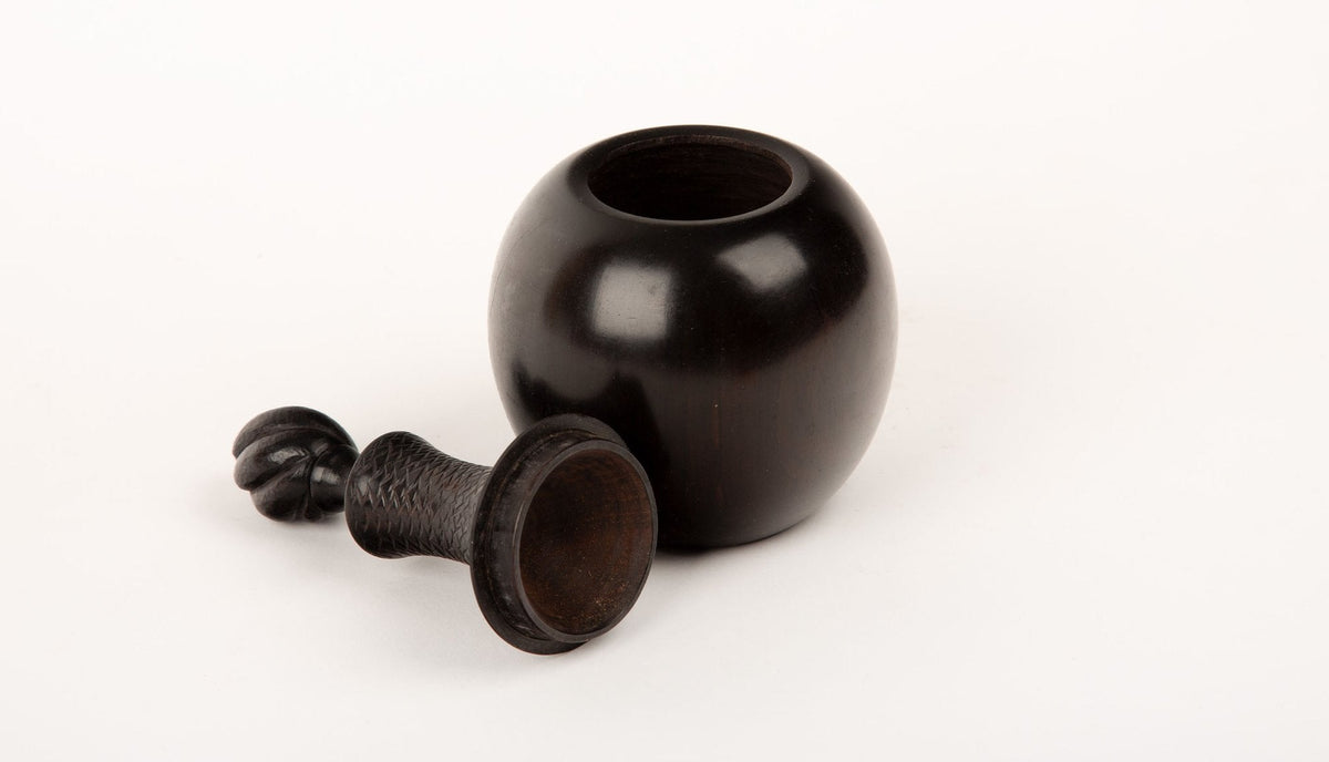 Turned Ebony Vessel