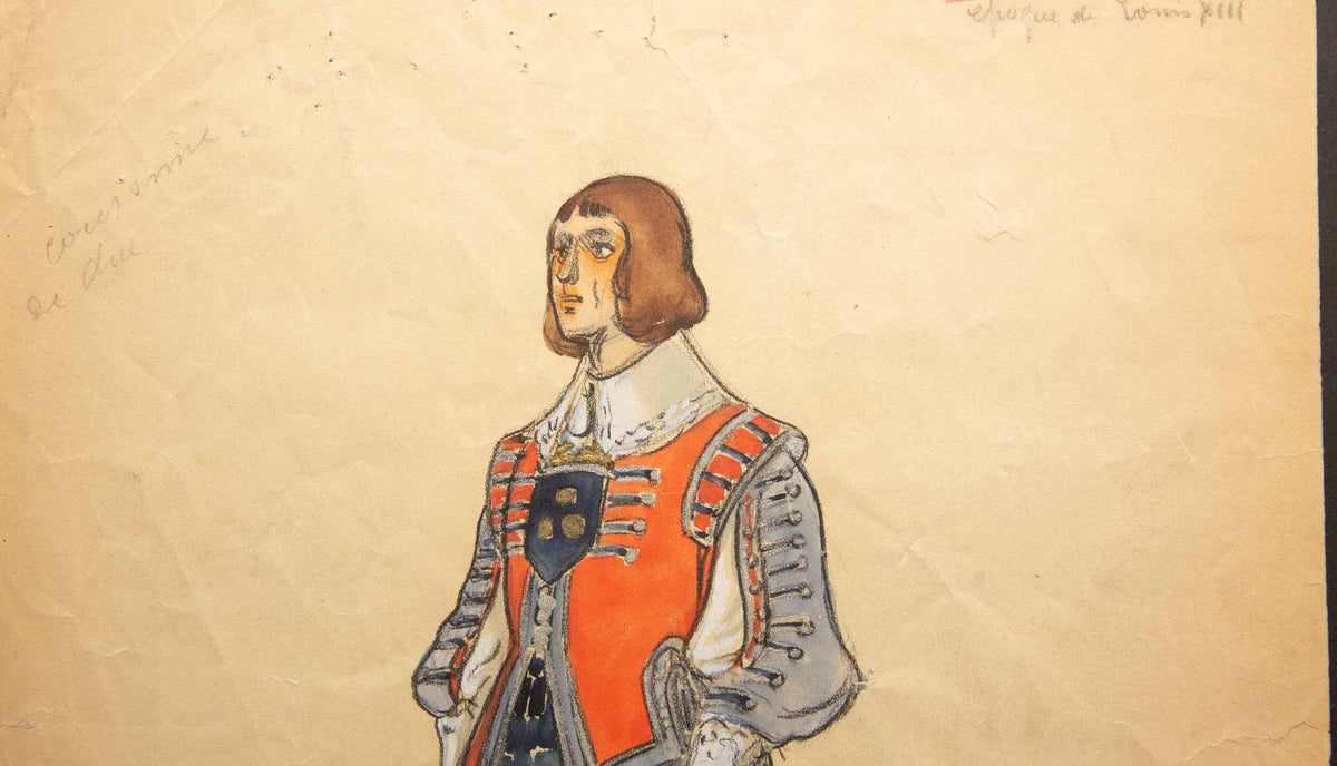 Original Opera Costume Design, Charles Betout , Large