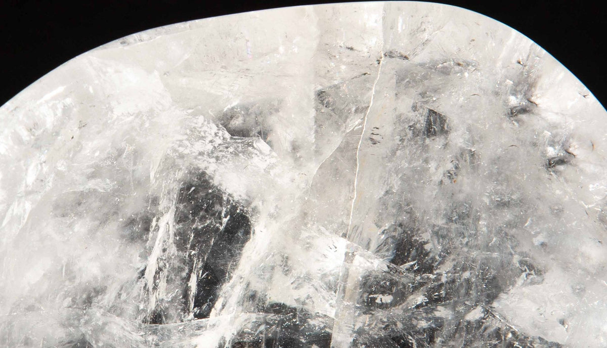 Rock Crystal Vide Poche, 4.5"