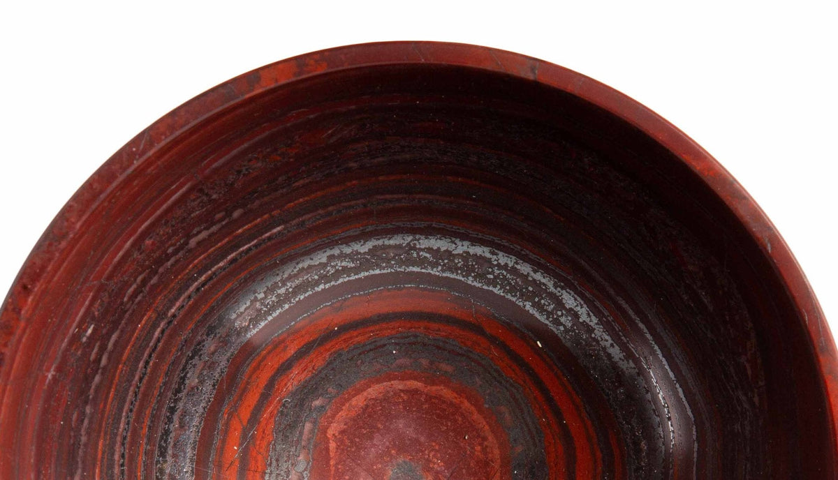 Haematite and Jasper bowl 6"
