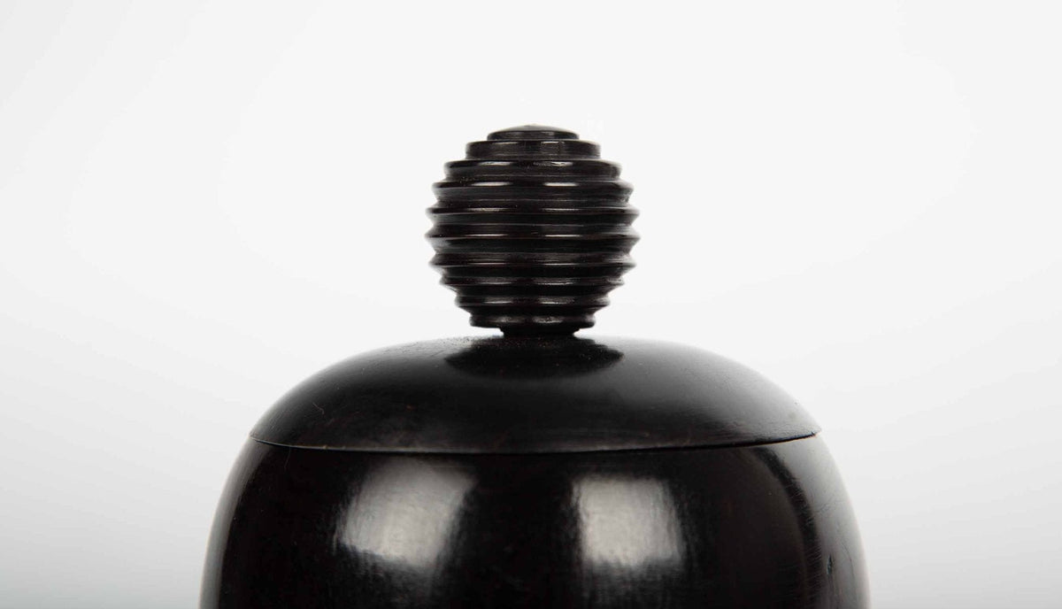 Turned Ebony Vessel