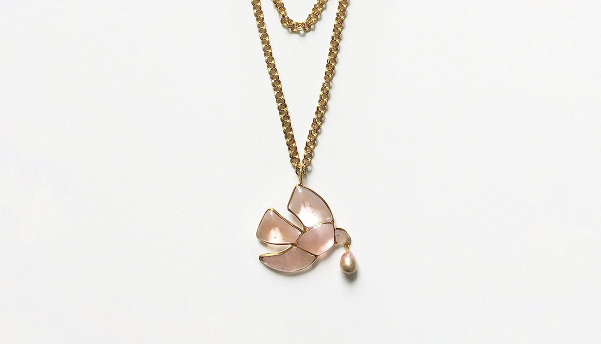 Dove Pendant on a Chain