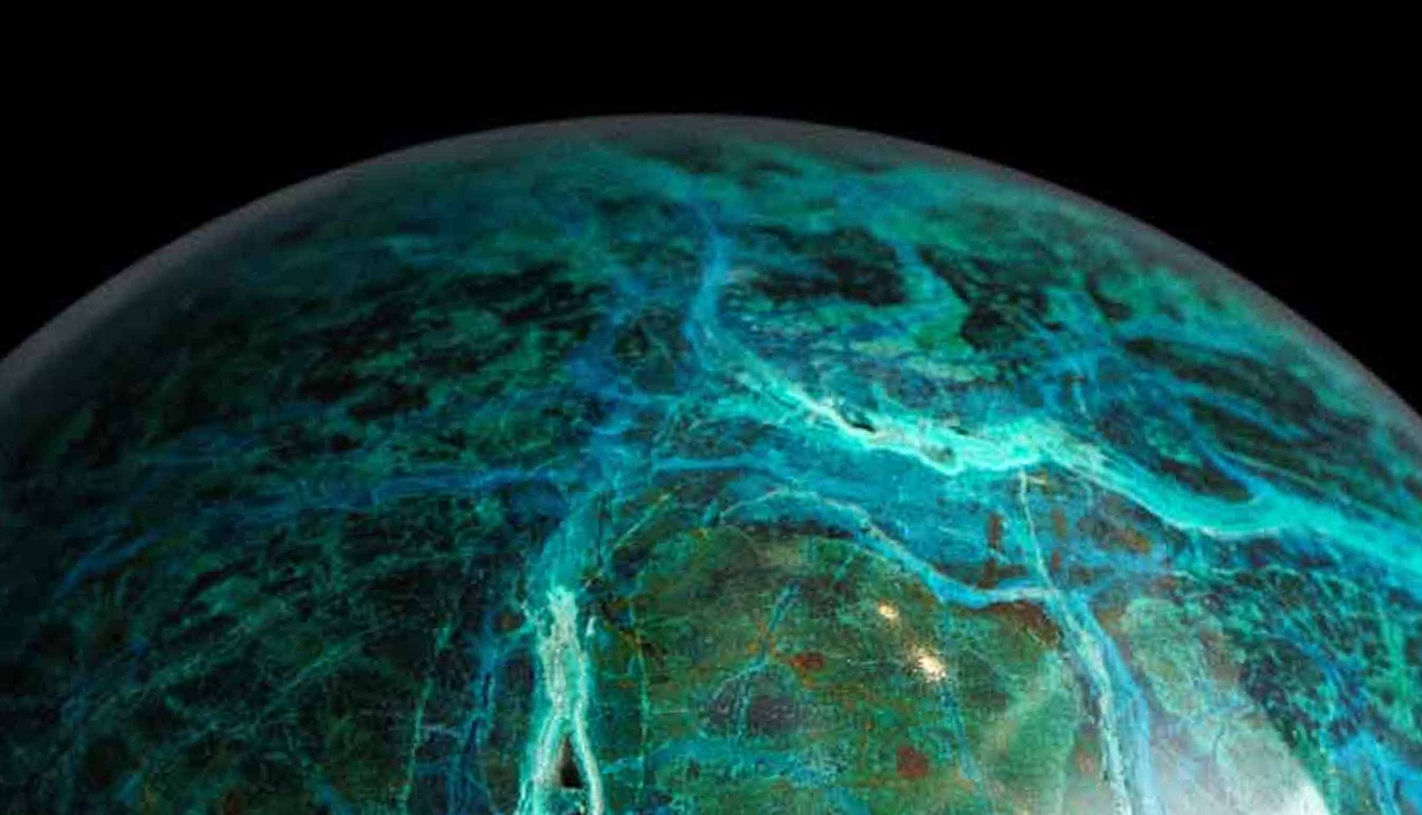Chrysocolla Sphere | Creel and Gow