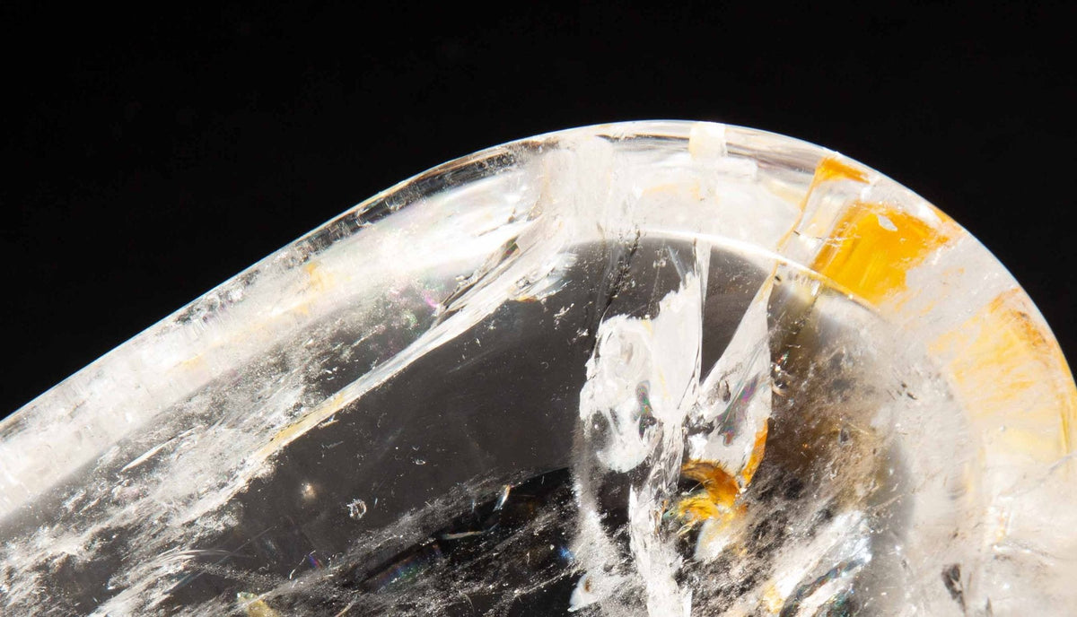 Rock Crystal Vide Poche, 5.5"